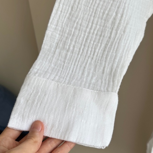 Roxy Summer Limonade White Shirt Dress for Women, Beach Coverup, Medium, NWT - Picture 5 of 16